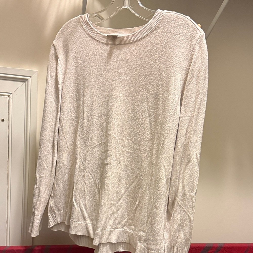 Cozy White Sweater